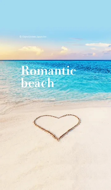 [LINE着せ替え] Romantic beachの画像1