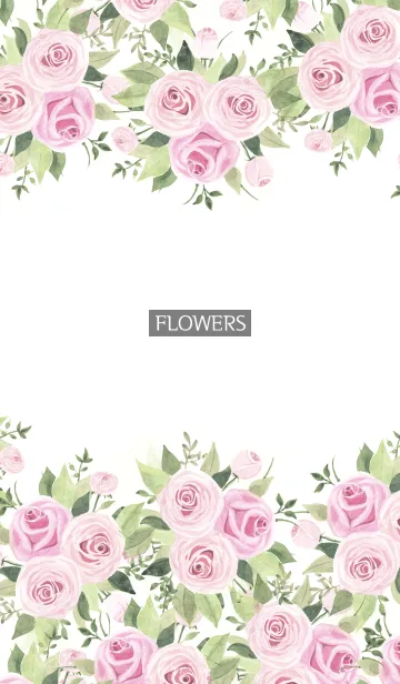 [LINE着せ替え] water color flowers_793の画像1
