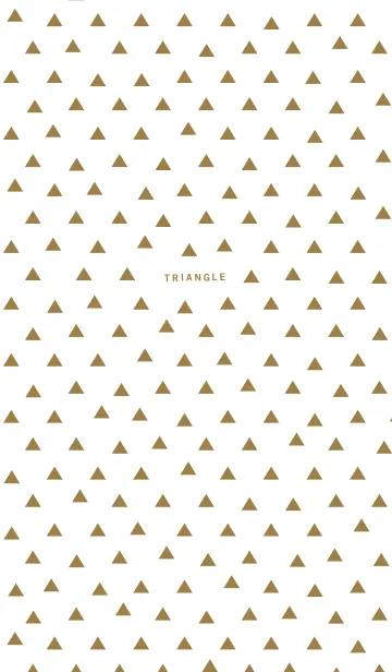 [LINE着せ替え] TRIANGLE / GOLDの画像1