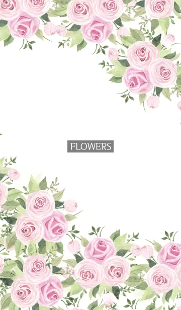 [LINE着せ替え] water color flowers_794の画像1