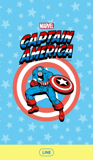 [LINE着せ替え] キャプテン・アメリカの画像1