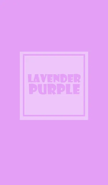 [LINE着せ替え] lavender purple theme v.3 (jp)の画像1