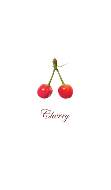 [LINE着せ替え] Cherry(さくらんぼ)＃freshの画像1