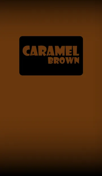 [LINE着せ替え] Simple caramel brown in black theme (jp)の画像1