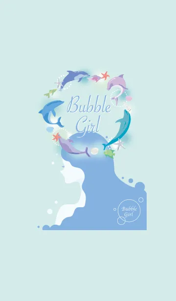 [LINE着せ替え] Bubble Girl 1 #coolの画像1