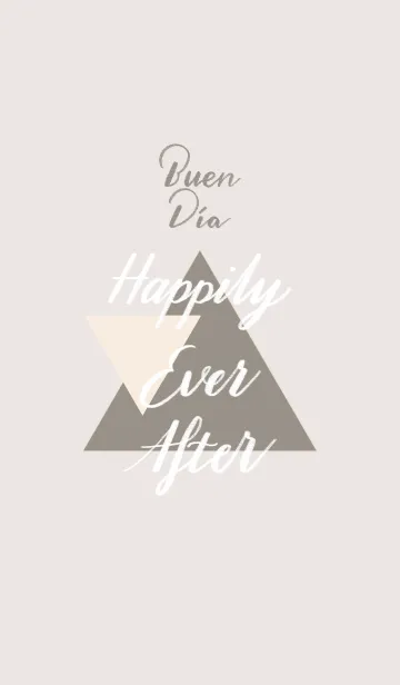 [LINE着せ替え] [Lettering] Happily Ever After-Linenの画像1