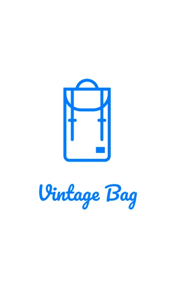 [LINE着せ替え] Vintage Bag Simpleの画像1