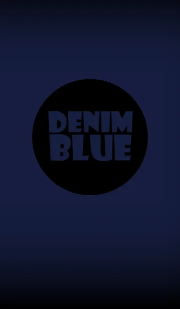 denim blue in black theme v.2 (jp)の着せ替えメイン画像