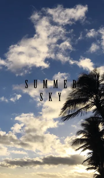 [LINE着せ替え] SUMMER SKY 2 #coolの画像1