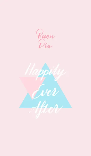 [LINE着せ替え] [Lettering] Happily Ever After-Flamingoの画像1