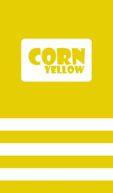 [LINE着せ替え] Simple White ＆ corn yellow Theme (jp)の画像1