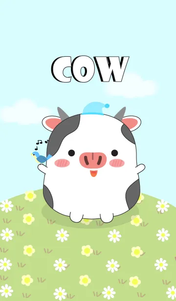 [LINE着せ替え] I'm Pretty Cow Theme (jp)の画像1
