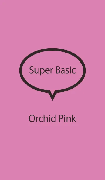[LINE着せ替え] Super Basic Orchid Pinkの画像1