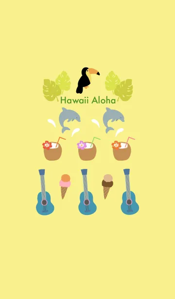 [LINE着せ替え] Hawaii Alohaの画像1