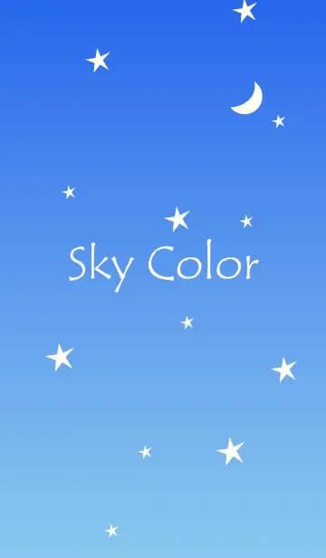 [LINE着せ替え] Sky Color - SORA 11 -の画像1