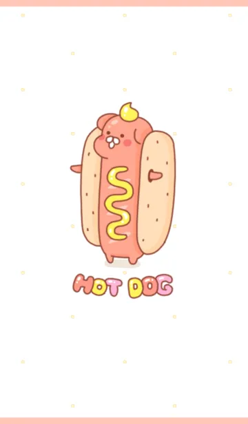 [LINE着せ替え] hotdogdogの画像1