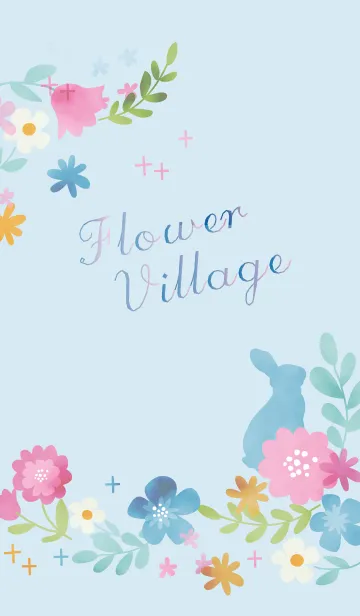 [LINE着せ替え] Flower Villageの画像1