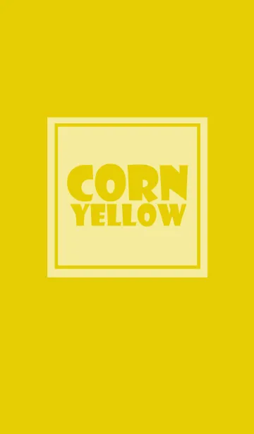 [LINE着せ替え] corn yellow theme v.3 (jp)の画像1