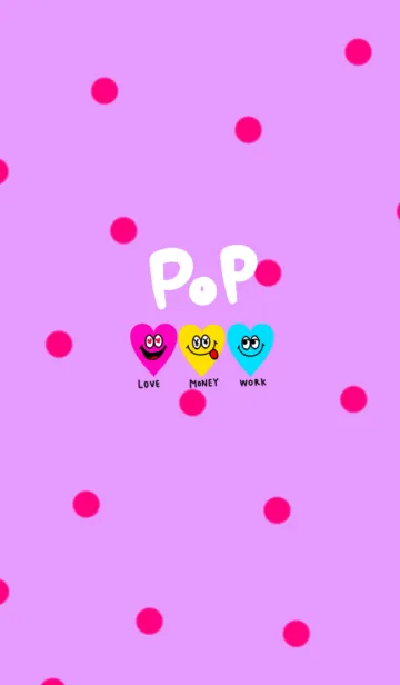 [LINE着せ替え] #pop ポップで運気アップ！の画像1