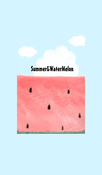 [LINE着せ替え] Summer＆watermelon！！ #freshの画像1