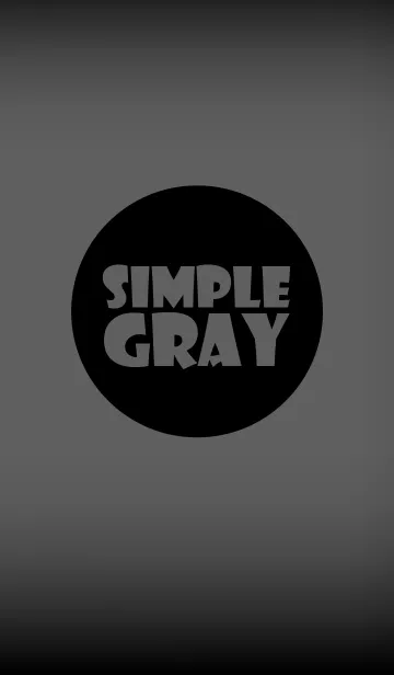 [LINE着せ替え] gray in black theme v.2 (jp)の画像1