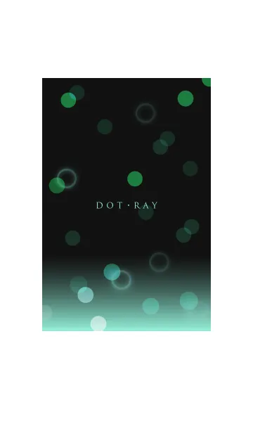 [LINE着せ替え] DOT RAY GREENの画像1