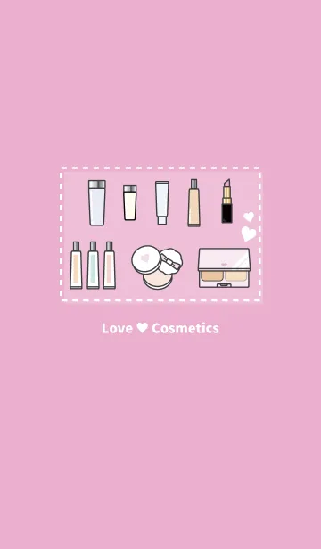 [LINE着せ替え] Love ♥ Cosmeticsの画像1