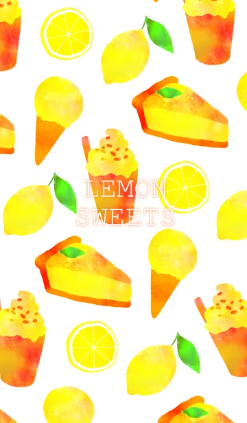 [LINE着せ替え] Lemon sweets #popの画像1