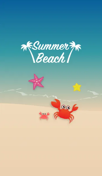 [LINE着せ替え] Summer Beach #popの画像1