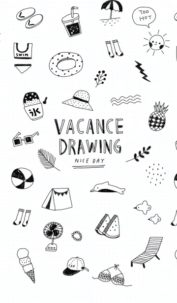 [LINE着せ替え] vacance drawingの画像1