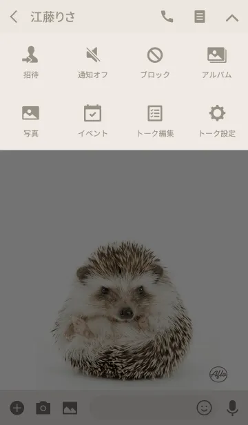 [LINE着せ替え] はりねずみスタイルの画像4