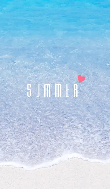 [LINE着せ替え] SUMMER BEACH -BLUE- 2 #freshの画像1