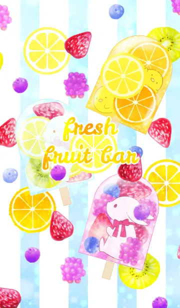 [LINE着せ替え] #fresh fresh fruit bar、の画像1
