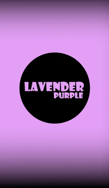 [LINE着せ替え] lavender purple in black theme v.2 (jp)の画像1