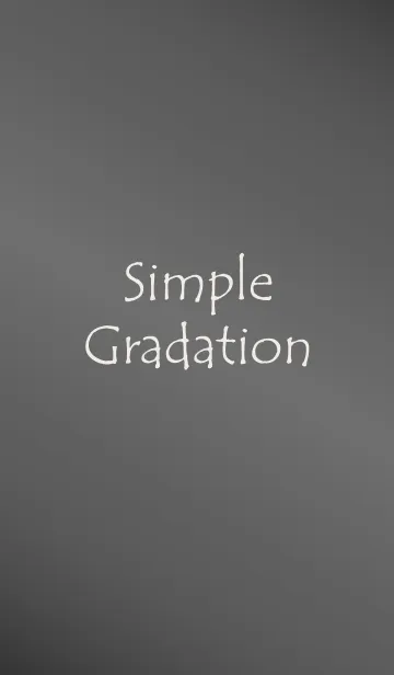 [LINE着せ替え] Simple Gradation -GlossyBlack 4-の画像1