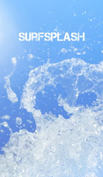 [LINE着せ替え] SURFSPLASH #freshの画像1