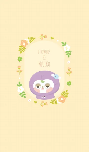 [LINE着せ替え] flower neulkoの画像1