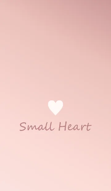 [LINE着せ替え] Small Heart *Pink Gradation2 Ver2*の画像1