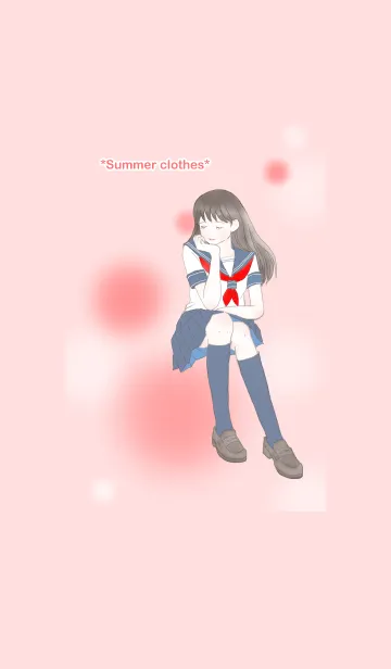 [LINE着せ替え] セーラー服 ＃夏服 ＃coolの画像1