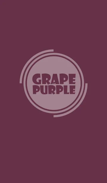 [LINE着せ替え] Simple grape purple Theme v.4 (jp)の画像1