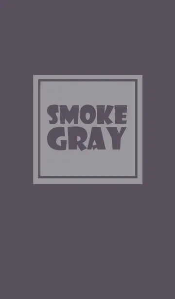 [LINE着せ替え] Simple Smoke Gray Theme v.3 (jp)の画像1