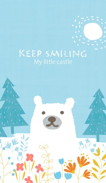 [LINE着せ替え] Keep Smiling My little castleの画像1