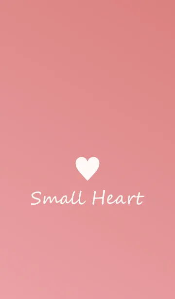 [LINE着せ替え] Small Heart *Red Gradation 4*の画像1