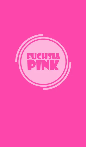 [LINE着せ替え] Simple fuschia pink Theme v.4 (jp)の画像1