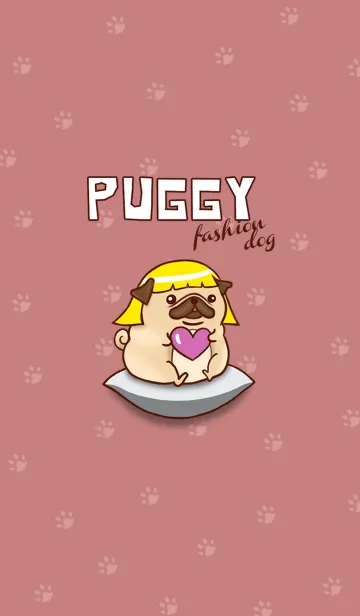 [LINE着せ替え] Puggy fashion dogの画像1