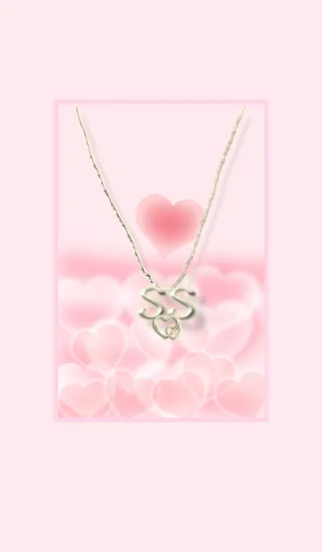 [LINE着せ替え] イニシャル S＆S （ハート）の画像1