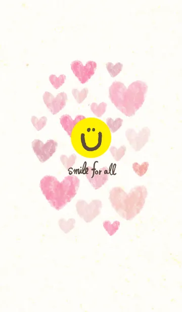 [LINE着せ替え] 大人スマイルとハート12の画像1