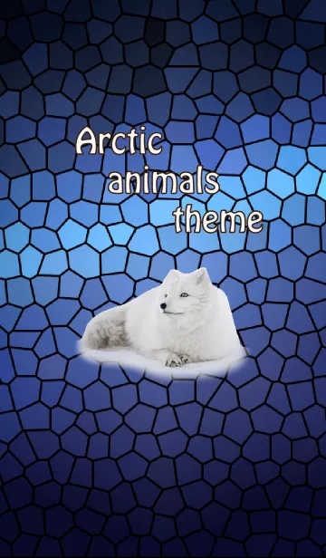 [LINE着せ替え] 北極動物のテーマの画像1