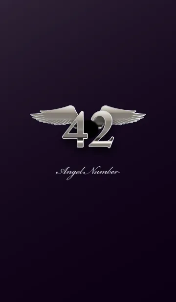 [LINE着せ替え] Angel Number 42の画像1