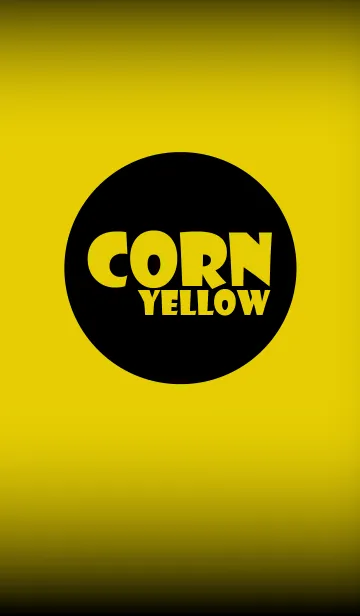 [LINE着せ替え] corn yellow in black theme v.2 (jp)の画像1